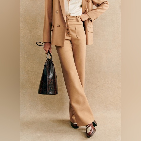 Sezane Suit Christie Jacket and Chuck Trousers - Picture 5 of 15